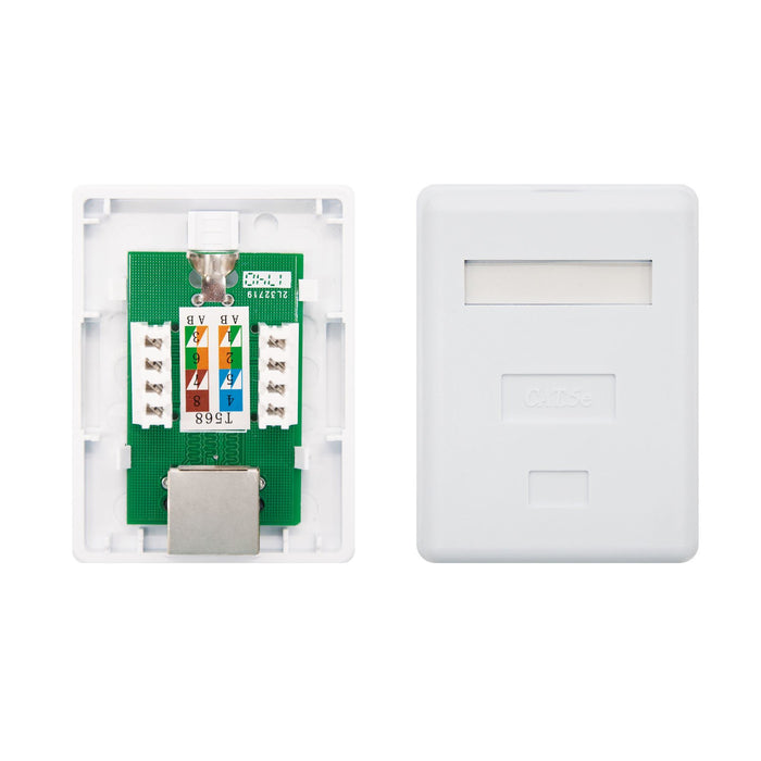 EAN 8433281005839 - Nanocable 10.21.1101 caja de tomacorriente RJ-45 imagen 1