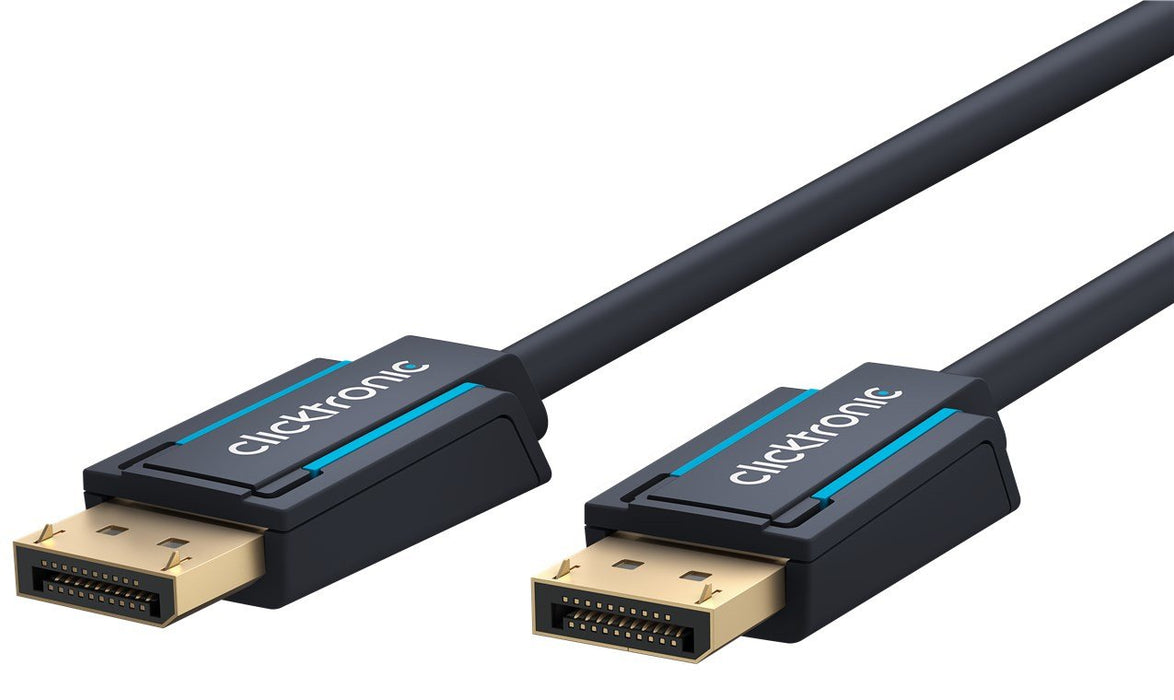 EAN 4040849409950 - ClickTronic 40995 cable DisplayPort 3 m 2x DisplayPort Negro imagen 5