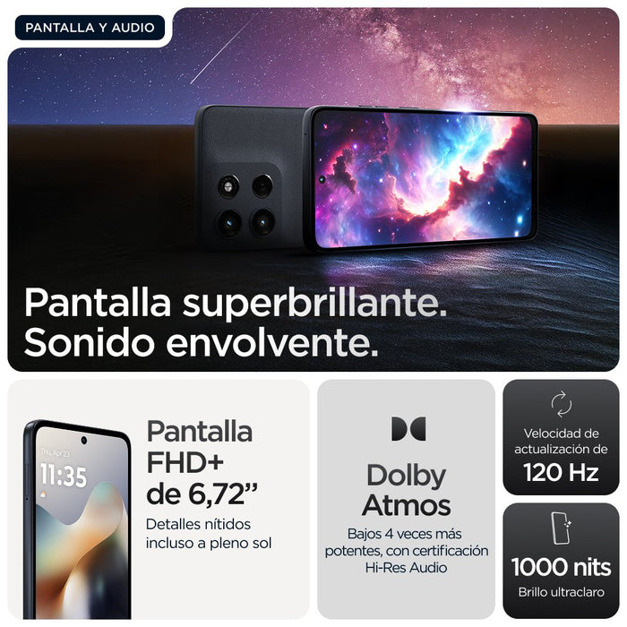 EAN 840023299698 - Motorola moto g56 5G 17,1 cm (6.72") Ranura híbrida Dual SIM Android 15 USB Tipo C 8 GB 256 GB 5200 mAh Ne imagen 13