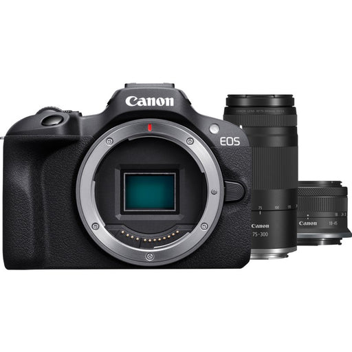EAN 8714574694931 - Canon EOS R100 + RF-S 18-45mm F4.5-6.3 IS STM Lens + RF 75-300mm F4-5.6 Lens MILC 24,1 MP CMOS 6000 x 400 imagen 1