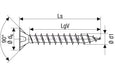 EAN 4003530006302 - SPAX 1081010450253 tornillo/tuerca 25 mm 200 pieza(s) imagen 2