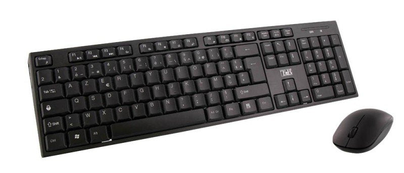 EAN 3303170090251 - T'nB KBSCBK2 teclado Ratón incluido Hogar RF inalámbrica + USB AZERTY Negro imagen 1
