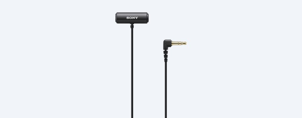 EAN 4548736130777 - Sony ECM-LV1 Negro Micrófono de corbata/solapa imagen 1