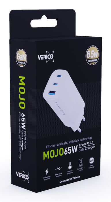 EAN 4713095609152 - Verico 4OJ-AAFWE1-N1 cargador de dispositivo móvil Portátil, Smartphone, Tableta Blanco Corriente alterna imagen 1