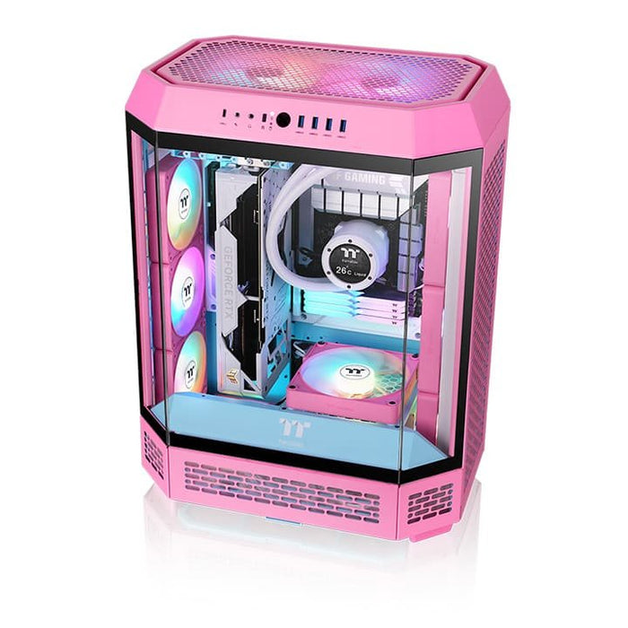 EAN 4711475649538 - Thermaltake CT140 EX ARGB Carcasa del ordenador Refrigerador de aire 14 cm Rosa imagen 6
