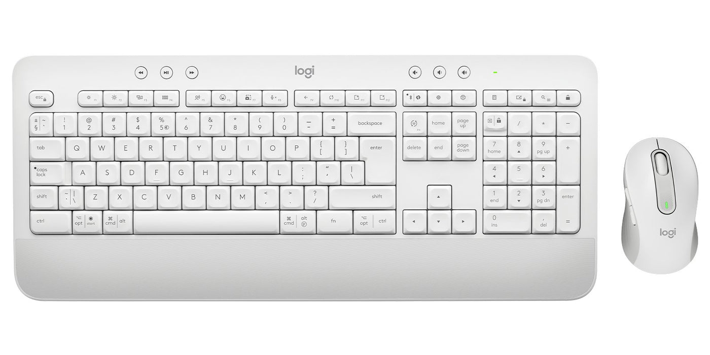 EAN 5099206105423 - Logitech 920-011032 teclado Ratón incluido Oficina Bluetooth QWERTY Internacional de EE.UU. Blanco imagen 1