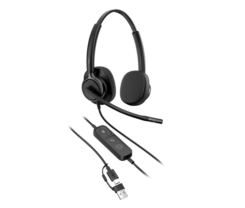 EAN 0199251820366 - HP Poly Mission 425 Stereo USB Wired Headset (Bulk) Negro imagen 17