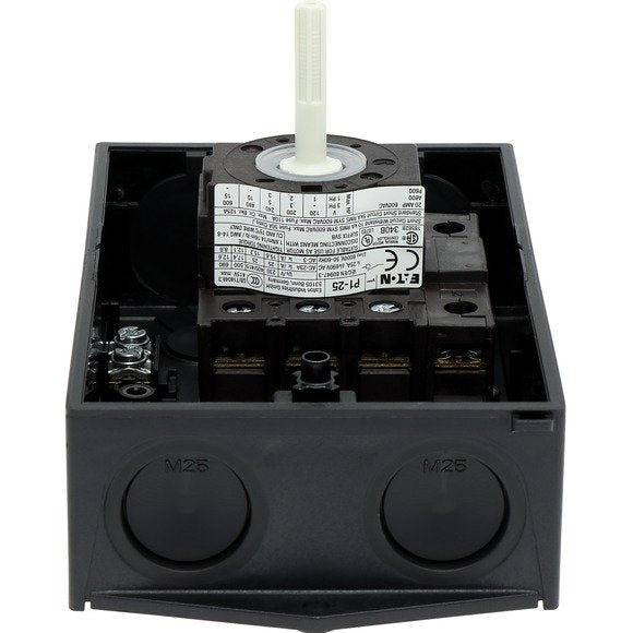 EAN 4015082072988 - Eaton P1-25/I2/SVB/N Interruptor de palanca acodillada 3P Rojo, Blanco, Amarillo imagen 11