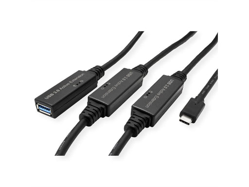 EAN 7630049628342 - ROLINE 12.04.1068 cable USB USB 3.2 Gen 1 (3.1 Gen 1) 20 m USB C USB A Negro imagen 2