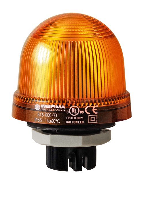EAN 4049787015841 - Werma 815.300.00 indicador de luz para alarma 12 - 230 V Amarillo imagen 1