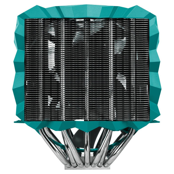 EAN 1230000071277 - Iceberg Thermal IceSLEET X7 Dual Procesador Enfriador 12 cm Verde azulado 1 pieza(s) imagen 5