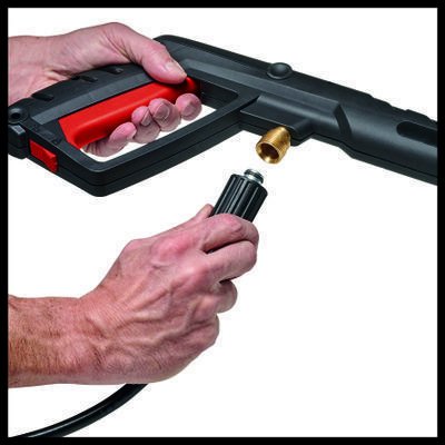EAN 4006825646429 - Einhell TE-HP 170 Limpiadora de alta presión o Hidrolimpiadora Vertical Eléctrico 440 l/h Negro, Rojo imagen 6