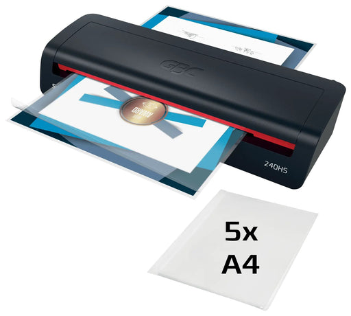 EAN 5028252645539 - GBC 240HS Laminadora térmica 400 mm/min Negro, Rojo imagen 2