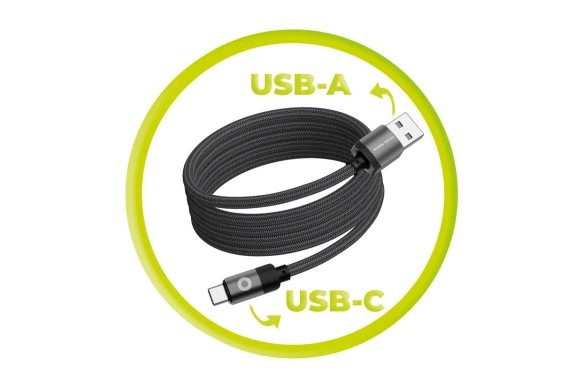 EAN 8594215993605 - Mobile Origin MC2-USBA-1M-BLK cable USB USB 2.0 USB C 0,48 Gbit/s Negro imagen 9