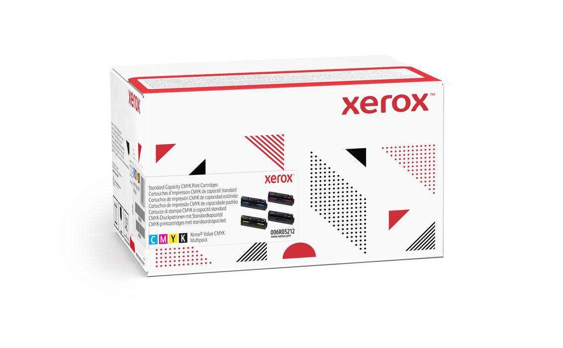 EAN 0095205007688 - Xerox 006R05212 cartucho de tóner 4 pieza(s) Original Negro, Cian, Magenta, Amarillo imagen 2