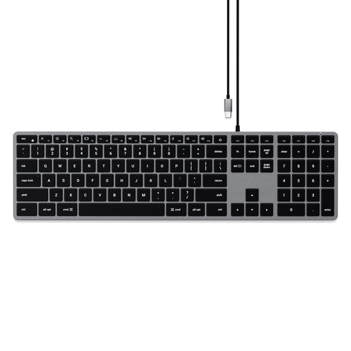 EAN 879961009779 - Satechi Slim W3 teclado Hogar USB QWERTZ Alemán Negro, Gris imagen 1