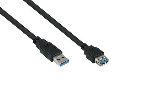EAN 4066857000071 - Alcasa UK30P-ASA-020S cable USB USB 3.2 Gen 1 (3.1 Gen 1) 2 m USB A Negro imagen 1