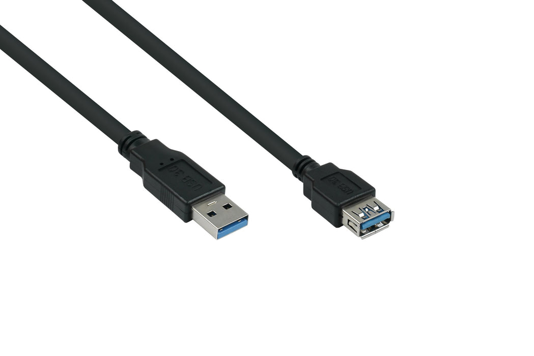 EAN 4066857000057 - Alcasa UK30P-ASA-005S cable USB USB 3.2 Gen 1 (3.1 Gen 1) 0,5 m USB A Negro imagen 1