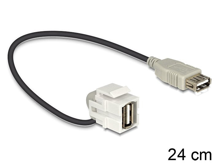 EAN 4043619863273 - DeLOCK 86327 cable USB 0,24 m USB A Negro imagen 1