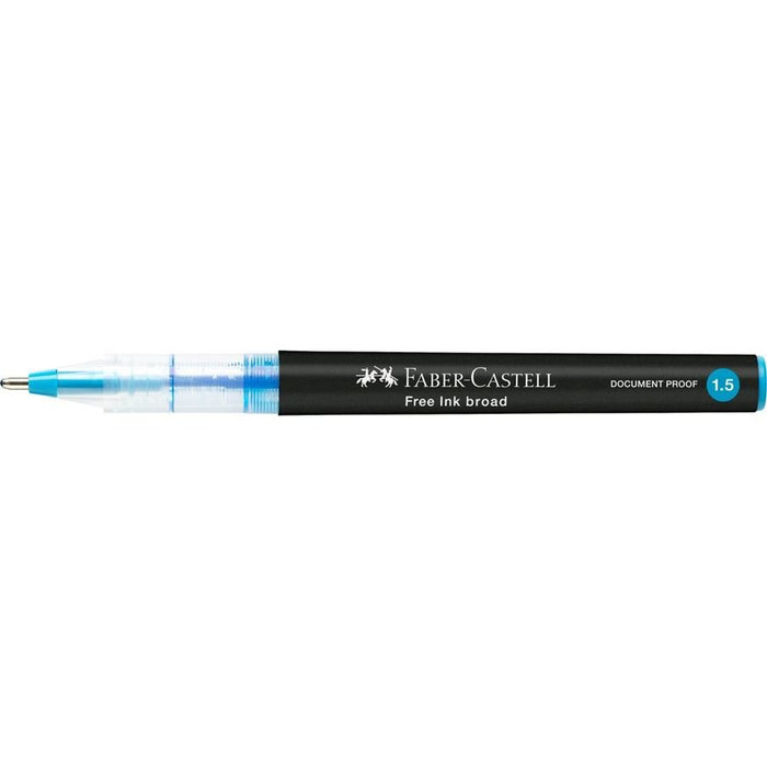EAN 4005403483470 - Faber-Castell 348347 bolígrafo de punta redonda Bolígrafo cilíndrico Azul 1 pieza(s) imagen 3