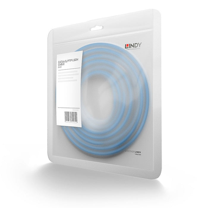 EAN 4002888453820 - Lindy 45382 cable de red Azul 30 m Cat6a S/FTP (S-STP) imagen 2