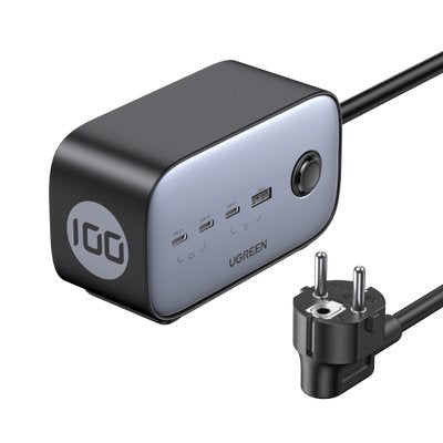 EAN 6957303861132 - Ugreen DigiNest Pro 1 salidas AC Tipo C 1,8 m 4 3680 W Negro imagen 1