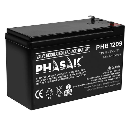 EAN 5605922047222 - Phasak PHB 1209 batería para sistema ups Sealed Lead Acid (VRLA) imagen 2