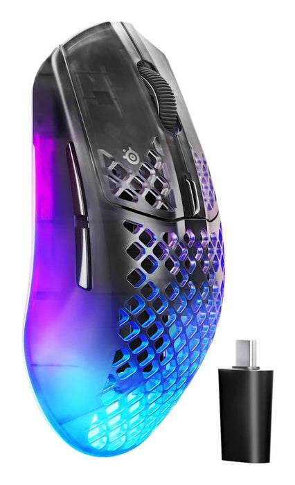 EAN 5707119066266 - Steelseries Aerox 3 Wireless Gen 2 ratón Juego mano derecha RF Wireless + Bluetooth Óptico 26000 DPI imagen 2