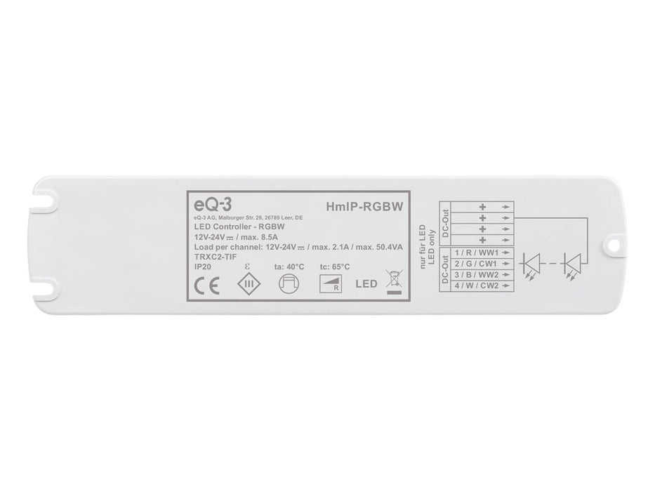 EAN 4047976576623 - Homematic IP 157662A0 controlador de luces led Blanco imagen 3