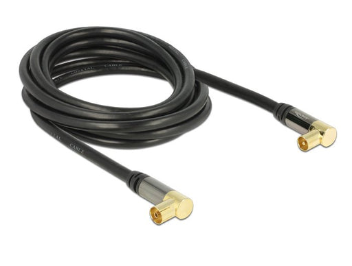 EAN 4043619889167 - DeLOCK 88916 cable coaxial RG-6/U 3 m IEC Negro imagen 1