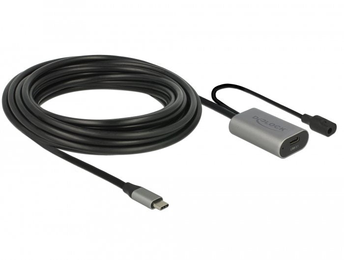 EAN 4043619853922 - DeLOCK 85392 cable USB USB 3.2 Gen 1 (3.1 Gen 1) 5 m USB C Negro, Gris imagen 2