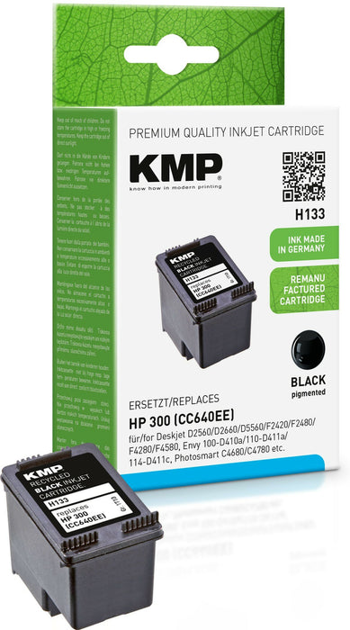 EAN 4011324710847 - KMP H133 cartucho de tinta 1 pieza(s) Negro imagen 1