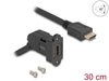 EAN 4043619671571 - DeLOCK 67157 cambiador de género para cable HDMI Negro imagen 1