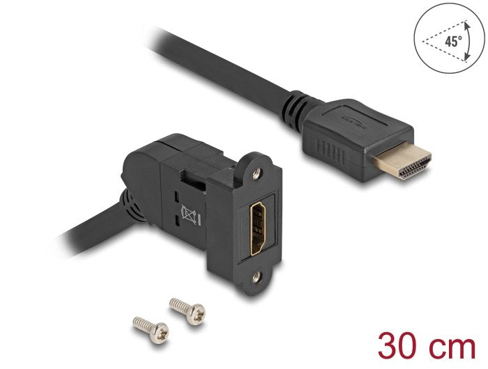 EAN 4043619671571 - DeLOCK 67157 cambiador de género para cable HDMI Negro imagen 1