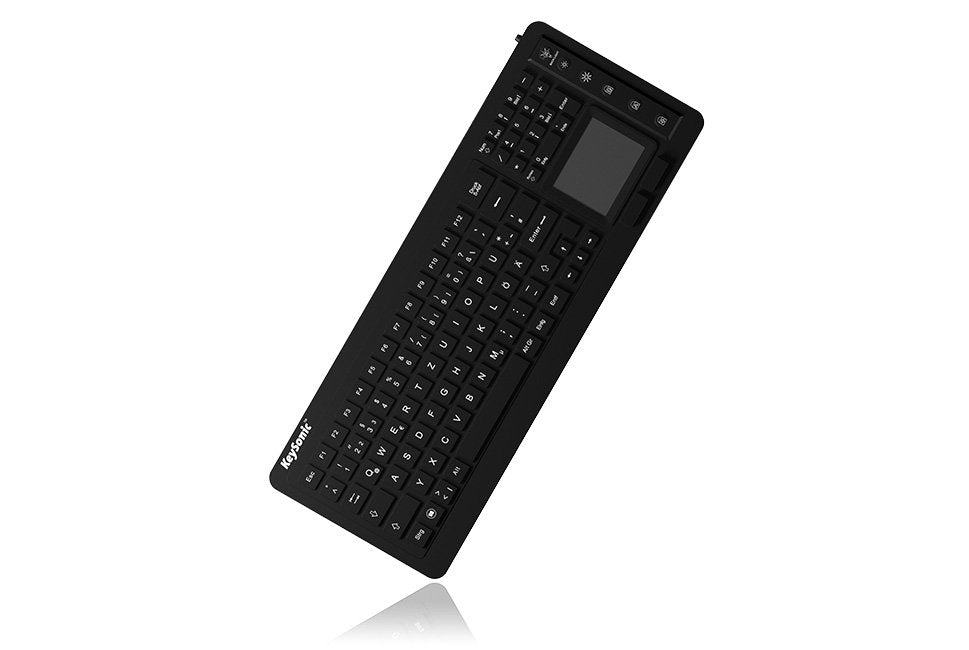 EAN 4250078160359 - KeySonic KSK-6231 INEL (UK) teclado Industrial USB QWERTY Inglés del Reino Unido Negro imagen 3