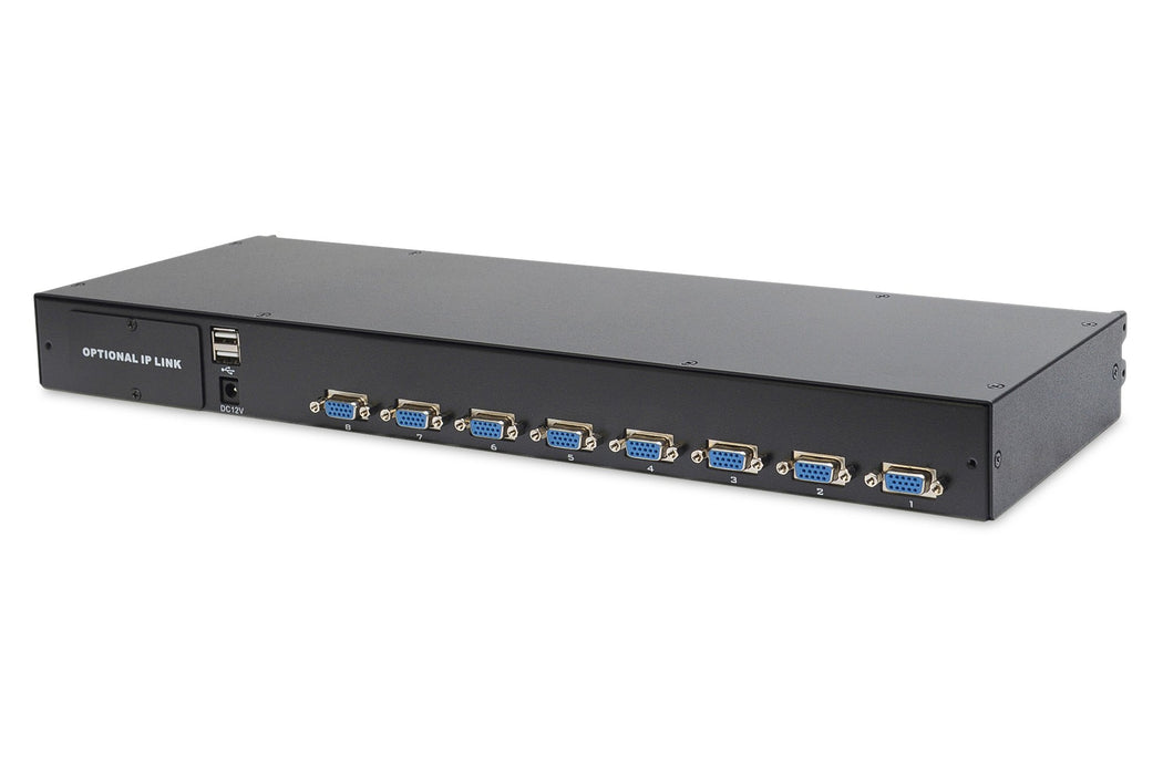 EAN 4016032449355 - Digitus DS-72211-2GE consola de rack 48,3 cm (19") 1366 x 768 Pixeles Negro 1U imagen 8