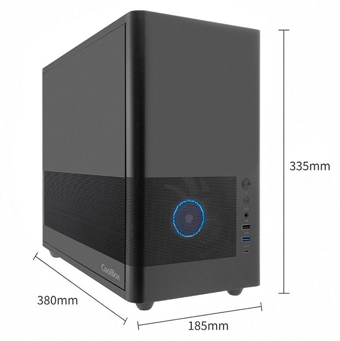 EAN 8436624423871 - CoolBox COO-CHA-MP2-0 carcasa de ordenador Midi Tower Negro imagen 8