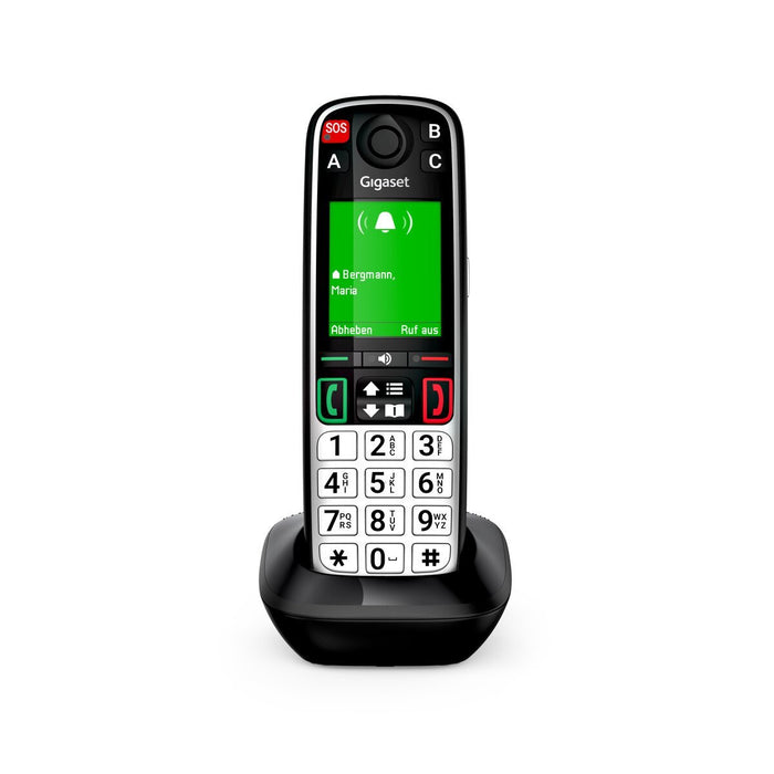 EAN 4255781906676 - Gigaset EASY 500HX Teléfono DECT/analógico Identificador de llamadas Negro, Plata imagen 10