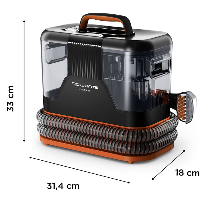 EAN 3121040091609 - Rowenta Clean It IN5011F0 aspiradora 1,5 L Húmedo 400 W Sin bolsa imagen 3