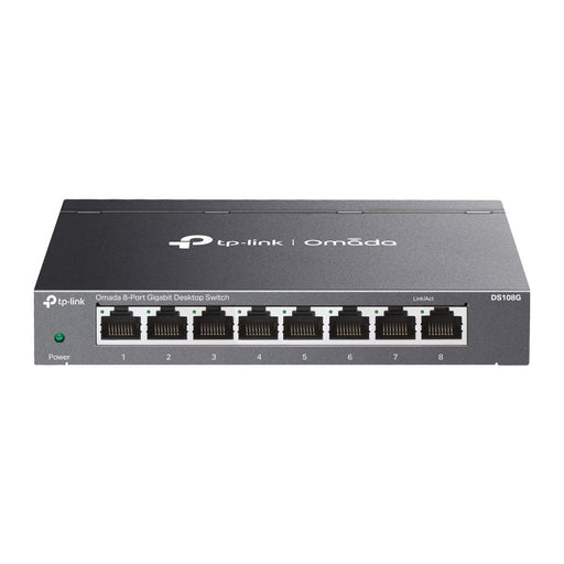 EAN 4895252506808 - TP-Link Omada DS108G switch No administrado Gigabit Ethernet (10/100/1000) Negro imagen 1