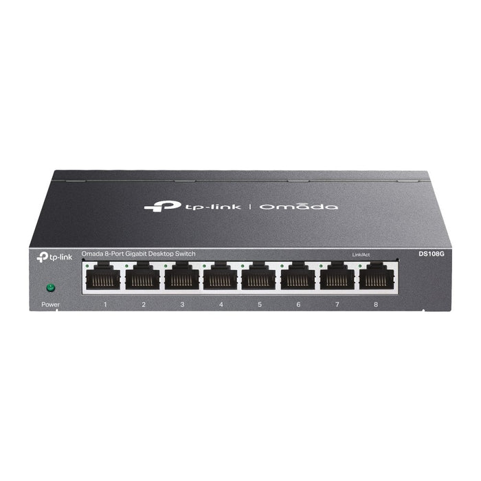 EAN 4895252506808 - TP-Link Omada DS108G switch No administrado Gigabit Ethernet (10/100/1000) Negro imagen 1
