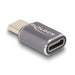 EAN 4043619600465 - DeLOCK 60046 cambiador de género para cable USB-C Antracita imagen 1
