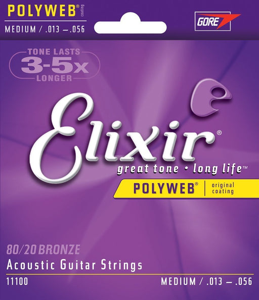 EAN 733132111008 - Elixir Strings 11100 cuerda para instrumento musical Acústico 6 pieza(s) Guitarra imagen 1