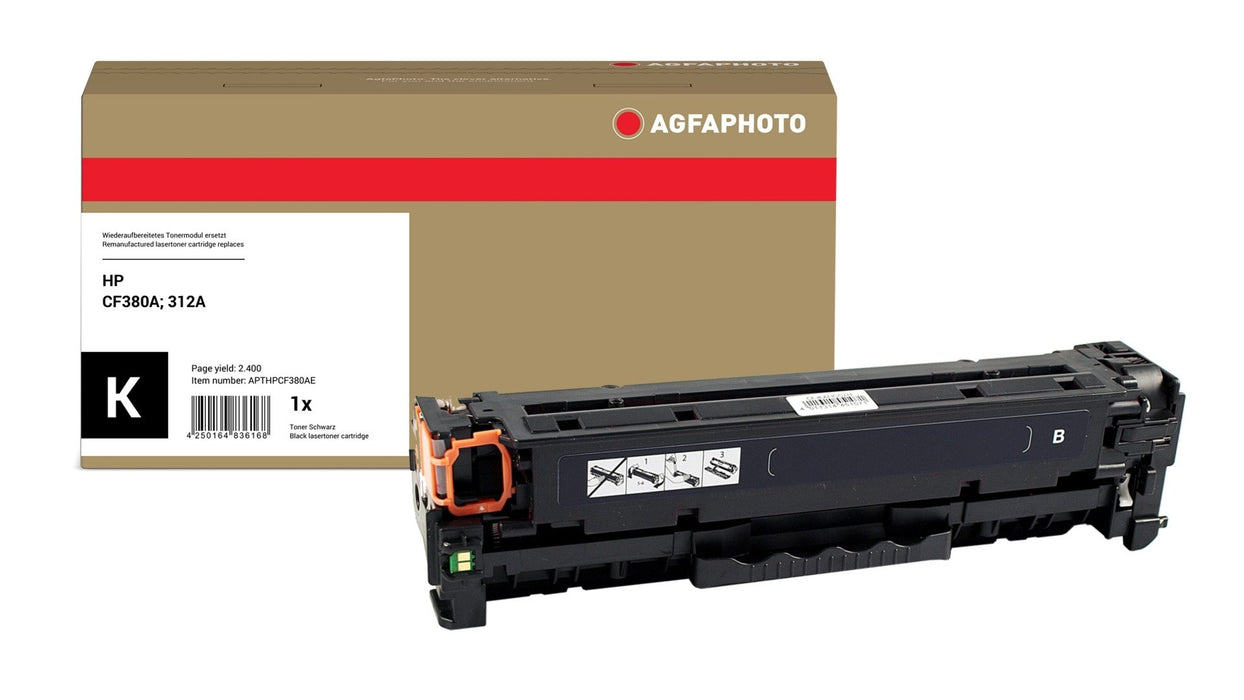 EAN 4250164836168 - AgfaPhoto APTHPCF380AE cartucho de tóner 1 pieza(s) Compatible Negro imagen 1