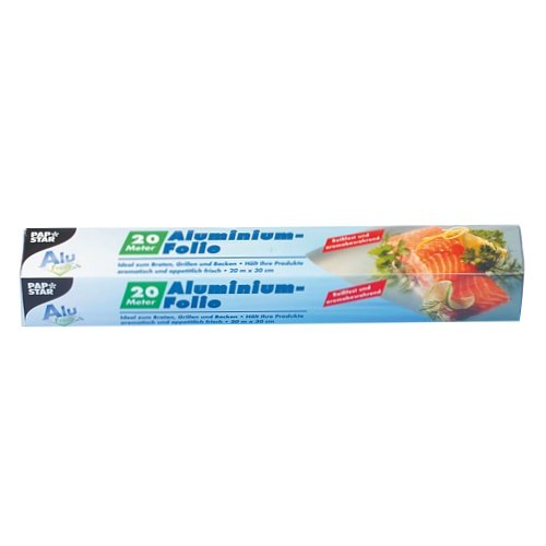 EAN 4002911140208 - Papstar 14020 papel de aluminio para envolver comida imagen 1