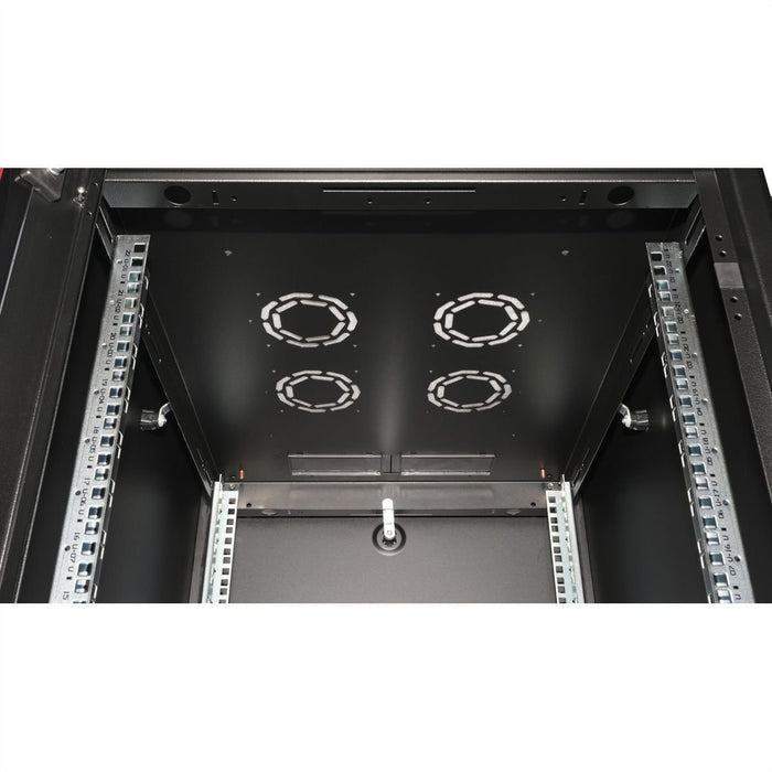 EAN 7630049602045 - ROLINE 26.21.0201 armario rack 22U Rack o bastidor independiente Negro imagen 7