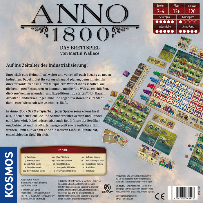 EAN 4002051680428 - Kosmos Anno 1800 Juego de mesa Estrategia imagen 2