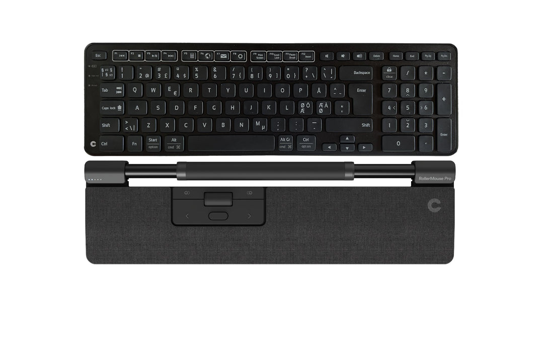 EAN 743870051849 - Contour Design Balance + RollerMouse Pro Slim teclado Ratón incluido Oficina USB + RF Wireless + Bluetooth imagen 1