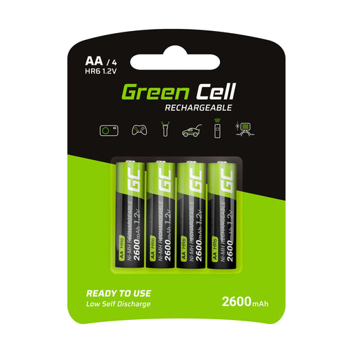 EAN 5903317225812 - Green Cell GR01 pila doméstica Batería recargable AA Níquel-metal hidruro (NiMH) imagen 1