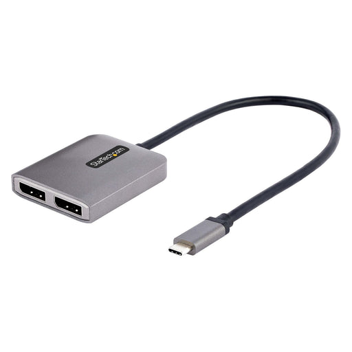EAN 0065030884372 - StarTech.com MST14CD122DP Adaptador gráfico USB 4096 x 2160 Pixeles Gris imagen 1